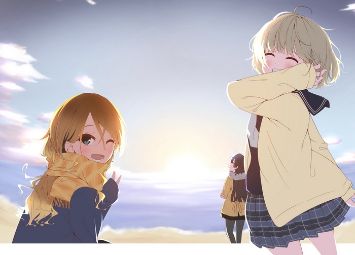 The IDOLM@STER: Shiny Colors Mei Izumi, Asahi Serizawa, Fuyuko Mayuzumi