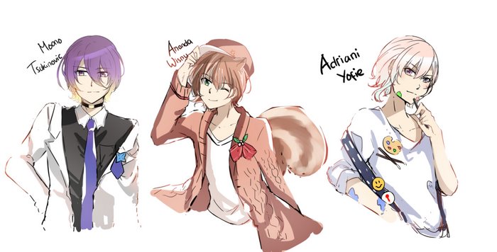 Moono Tsukinovic, Anonda Wisny, and Adriani Yofie