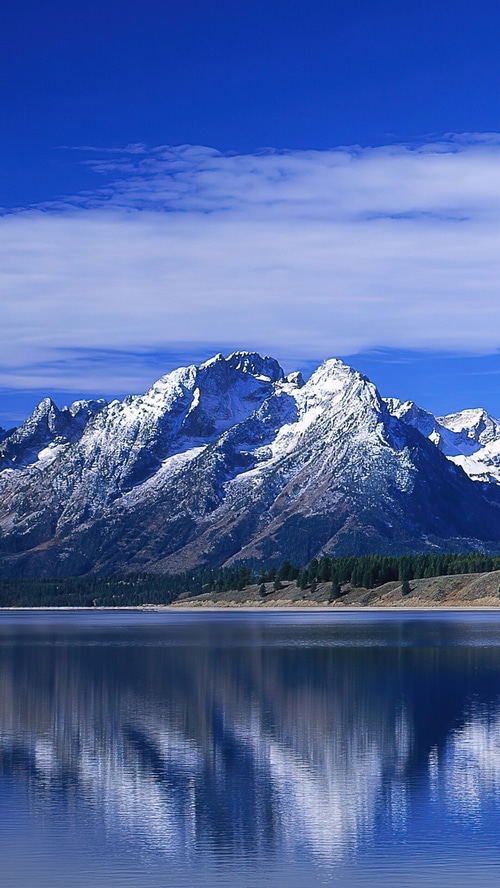 Grand Teton National Park Lake and Mountains