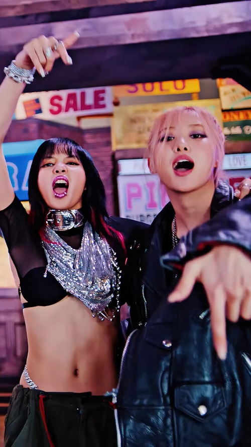 BLACKPINK's Jennie and Rosé in "Shutdown" MV