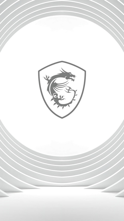 MSi logo with abstract background