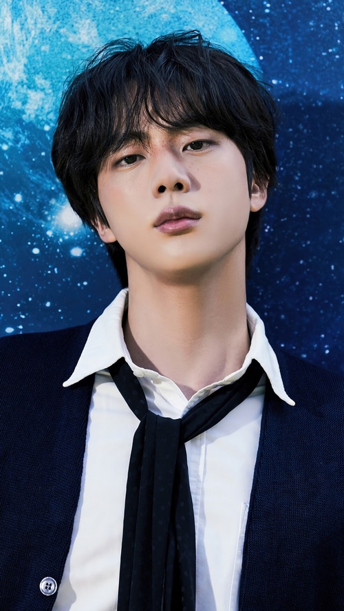 Jin from BTS in "The Astronaut" concept