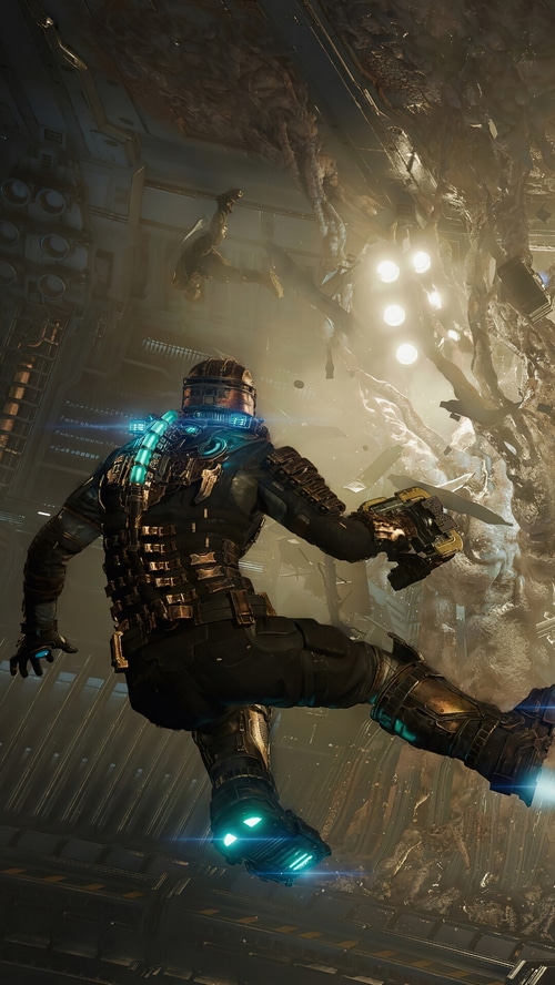Dead Space Remake: Isaac Clarke in combat