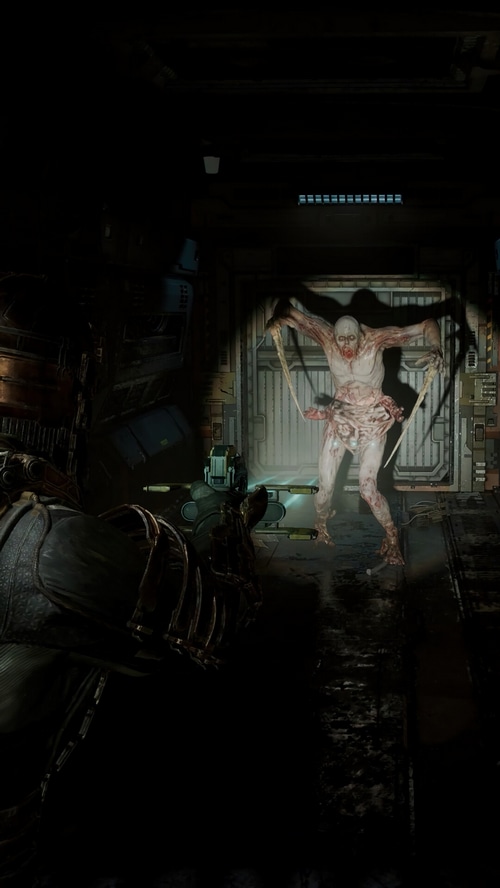 Dead Space Necromorph encounter