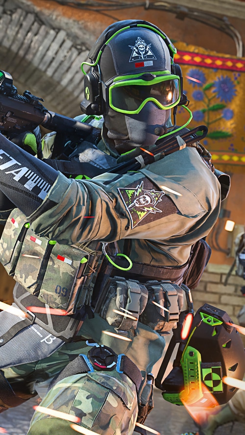 Call of Duty: Modern Warfare II Soldier with Green Accents