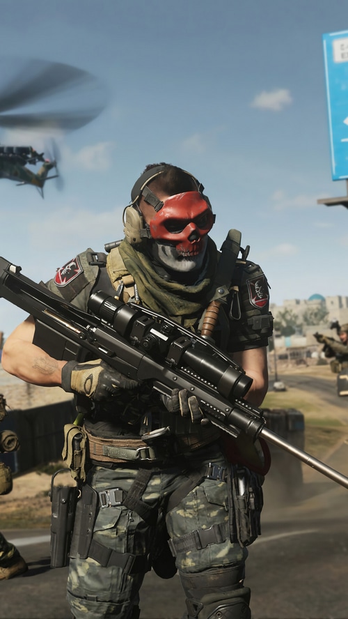 Call of Duty: Modern Warfare II Soldier with Sniper Rifle
