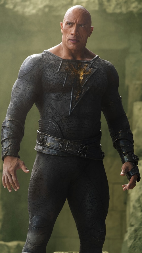 Dwayne Johnson as Black Adam