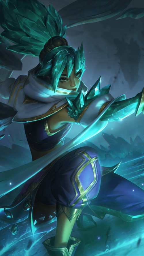 Crystalis Motus Taliyah Splash Art