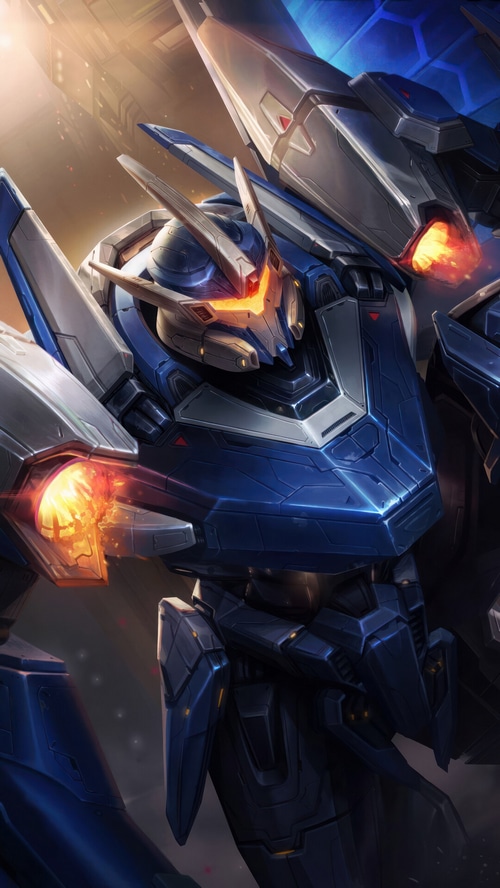 Galio Mecha Skin Splash Art for League of Legends