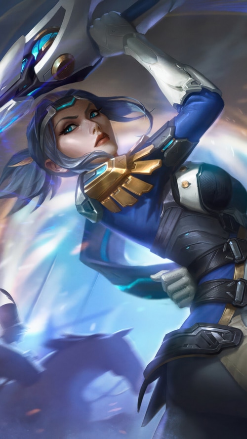 Pulsefire Fiora League of Legends Splash Art