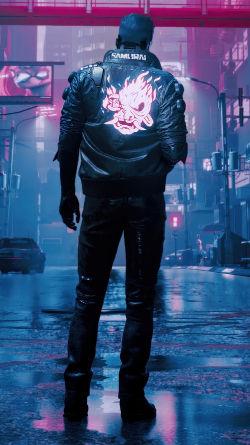 Cyberpunk 2077 Samurai Jacket in Night City
