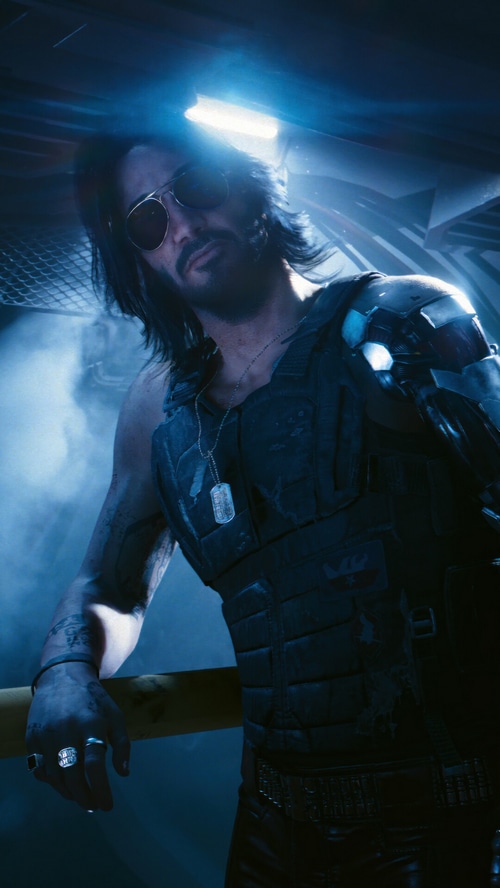 Johnny Silverhand in Cyberpunk 2077