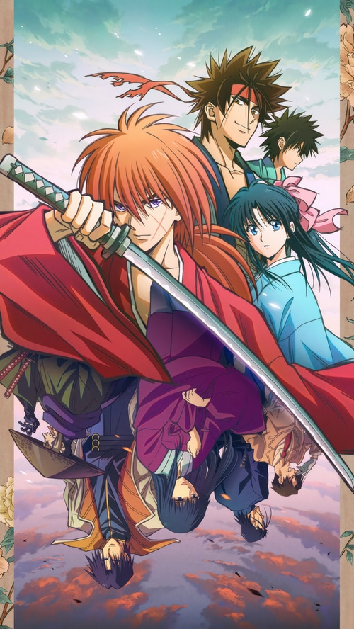 Rurouni Kenshin Characters with Kenshin Himura