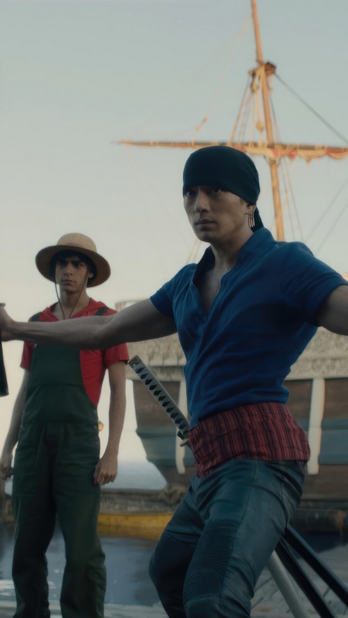 One Piece Live Action: Zoro and Luffy on a Ship