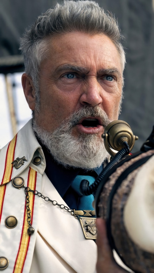 Monkey D. Garp in One Piece Live Action