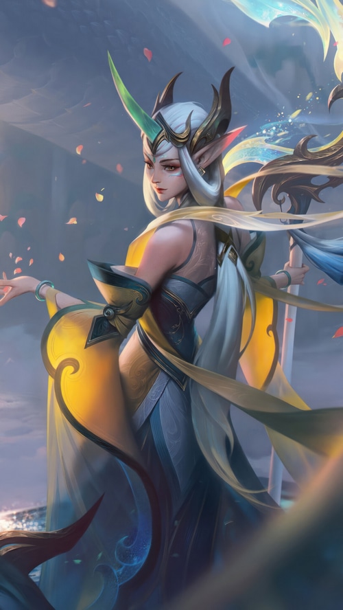 Soraka Immortal Journey Splash Art