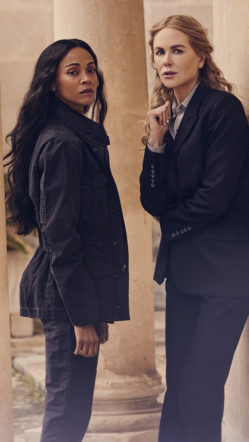 Zoe Saldana and Nicole Kidman in Special Ops: Lioness