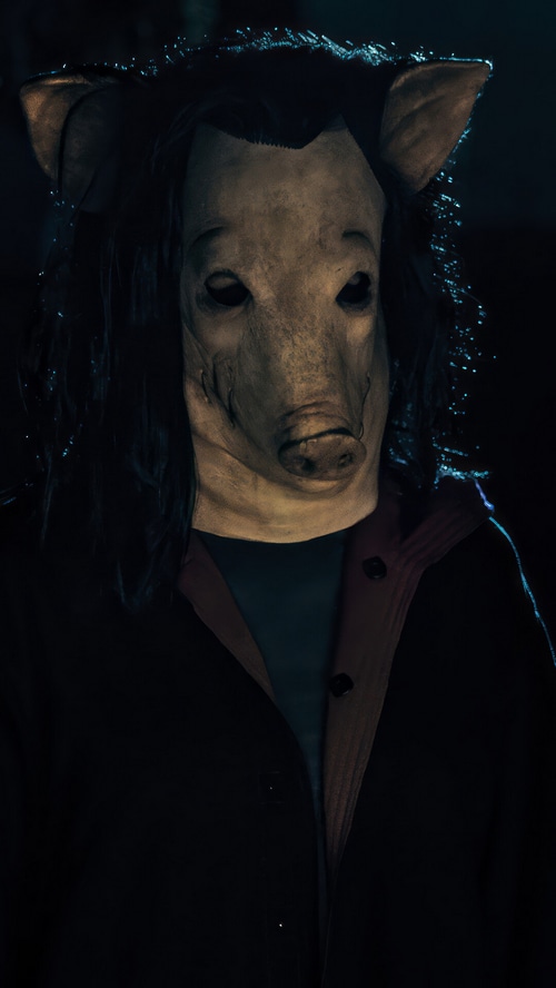 Saw X Pig Mask Character