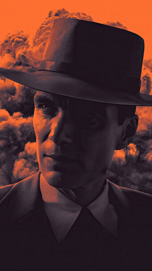 Oppenheimer Movie Poster with Cillian Murphy