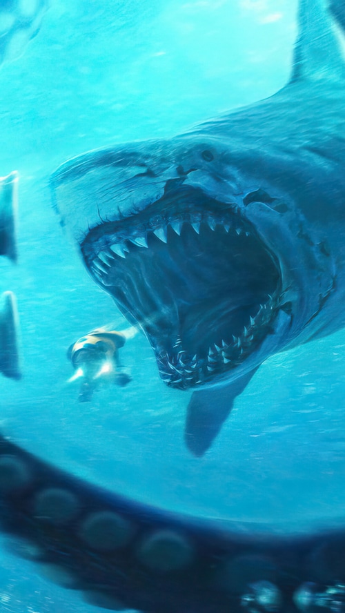 Meg 2: The Trench Megalodon Shark Attack