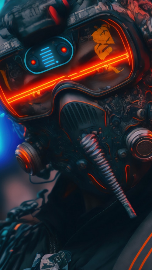 Futuristic Soldier in Sci-Fi Digital Art