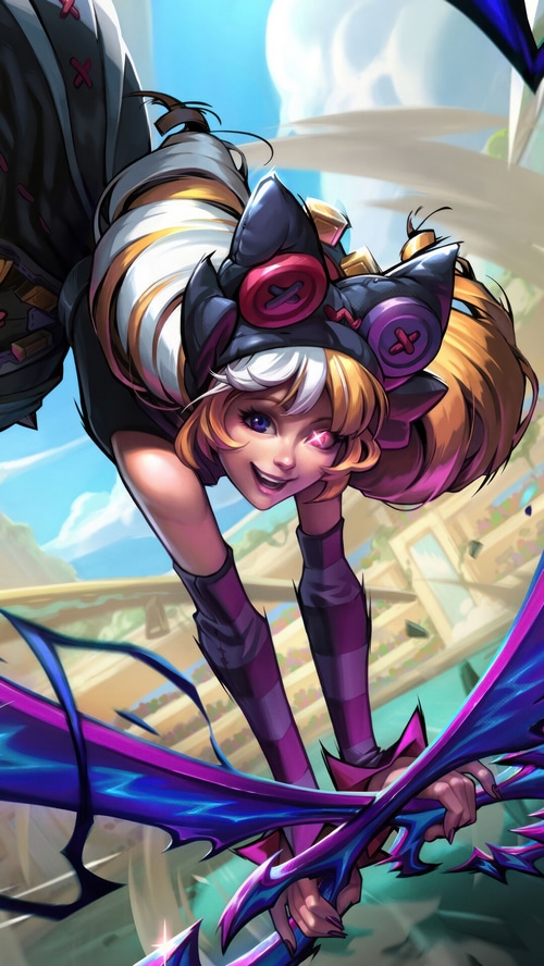 Soul Fighter Gwen League of Legends Splash Art