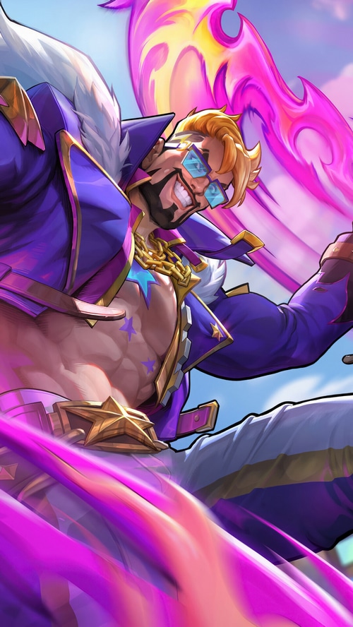 Soul Fighter Draven League of Legends Splash Art
