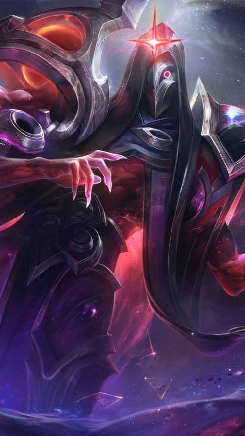 Cosmic Erasure Jhin Splash Art League of Legends