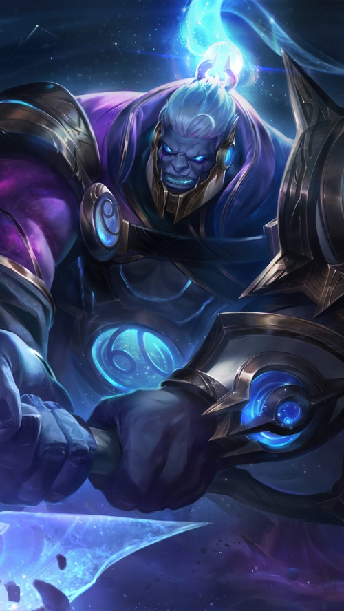 Cosmic Sion Splash Art from League of Legends