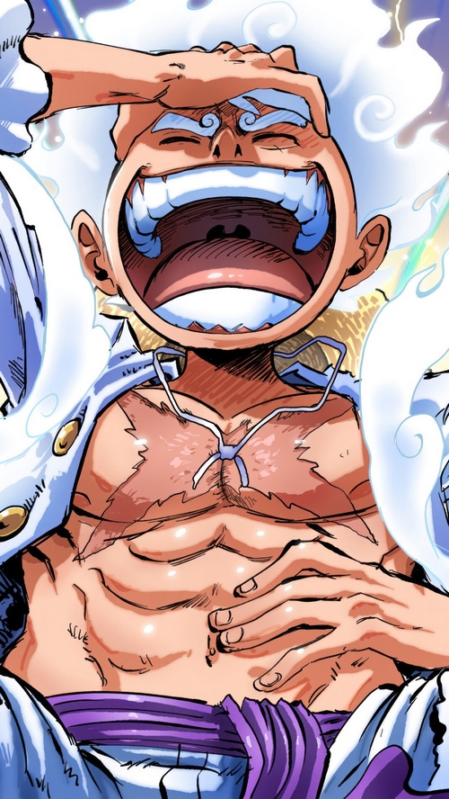 Monkey D. Luffy in Gear 5 from One Piece