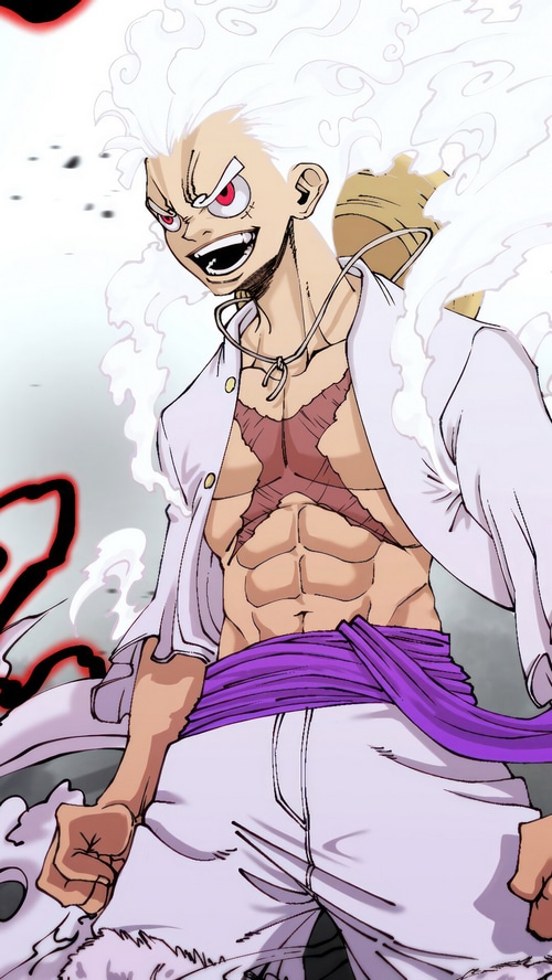 Monkey D. Luffy in Gear 5 from One Piece