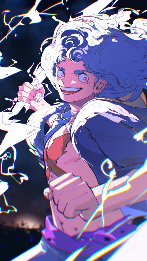 Monkey D. Luffy in Gear 5 from One Piece