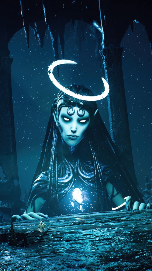 Remnant II character with glowing halo