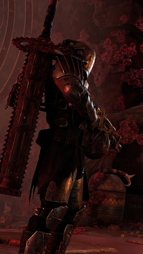 Remnant II character with large sword