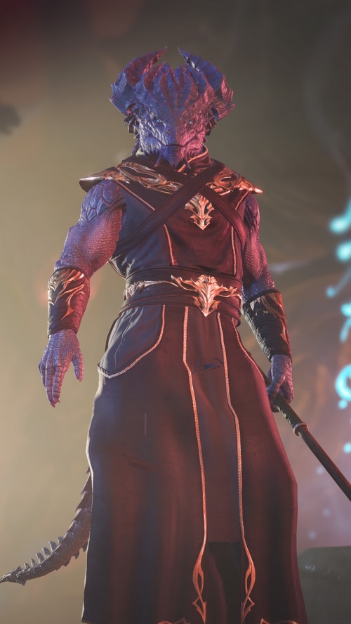 Baldur's Gate 3 Dragonborn Character