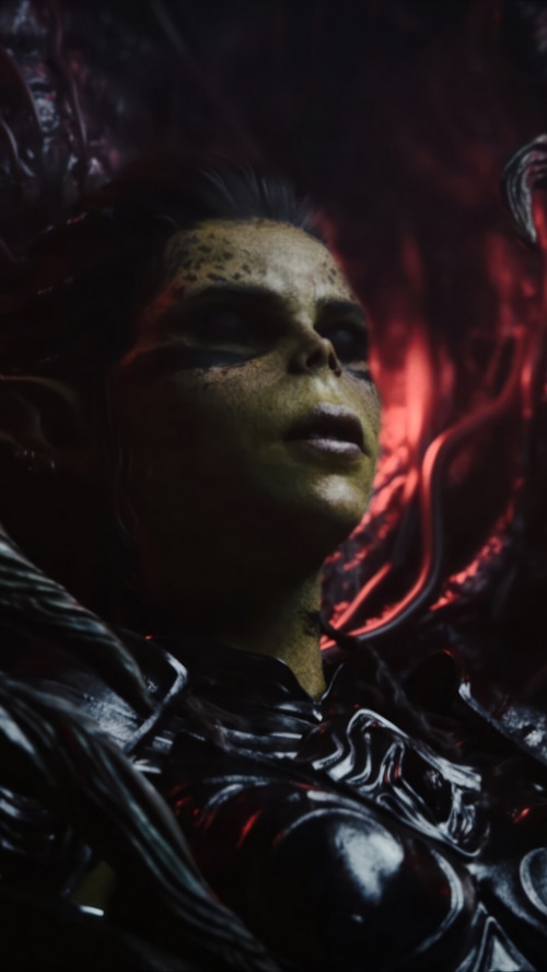 Baldur's Gate 3 Githyanki Character Close-up
