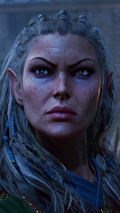 Baldur's Gate 3 Elf Woman