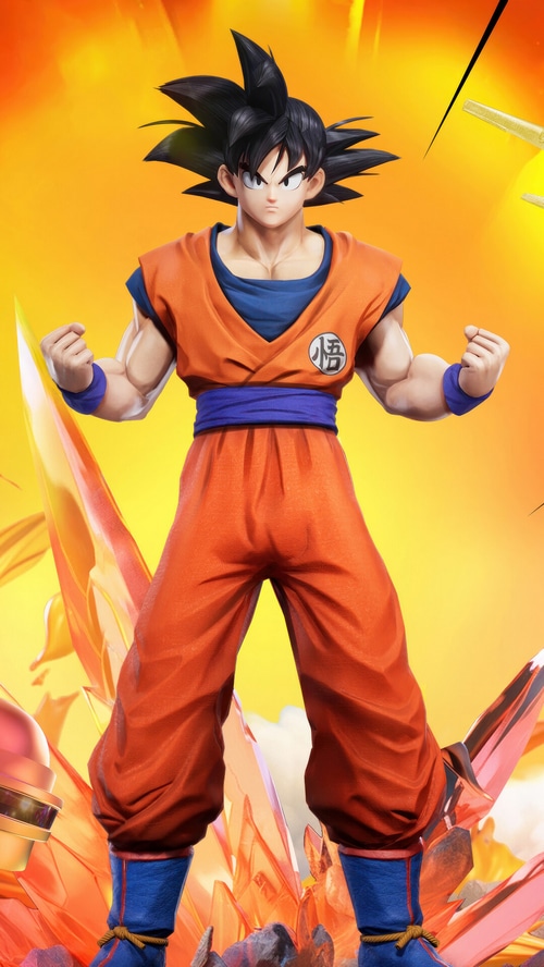 Goku from Dragon Ball Super in PUBG Mobile
