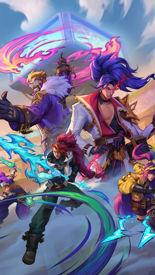 Soul Fighter Yasuo, Draven, Xin Zhao, Irelia, and Nilah