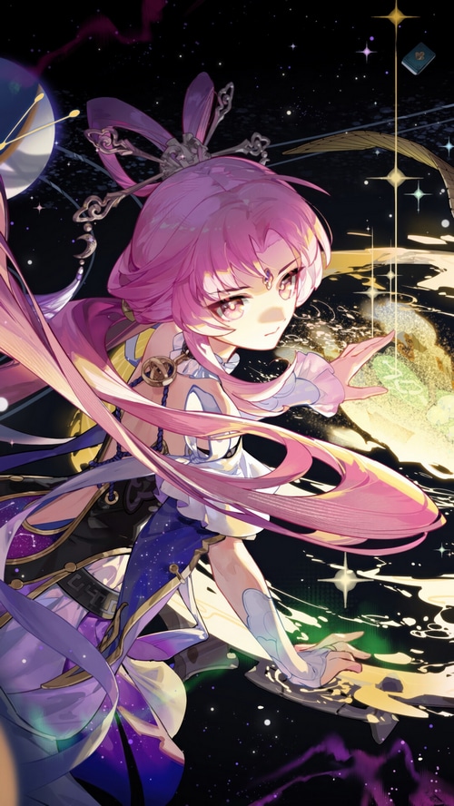 Fu Xuan and Qingque in Honkai: Star Rail