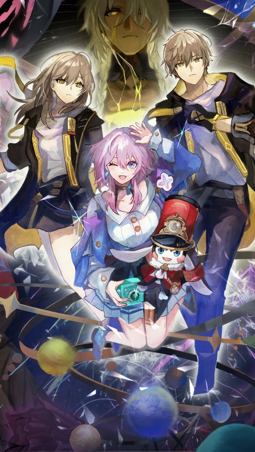 Honkai: Star Rail Characters March 7th and Companions
