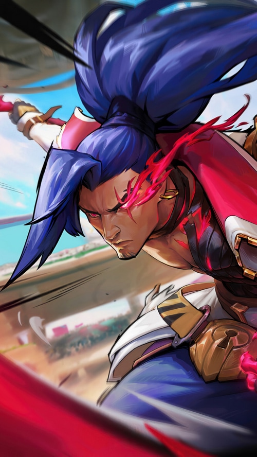 Soul Fighter Yasuo Splash Art
