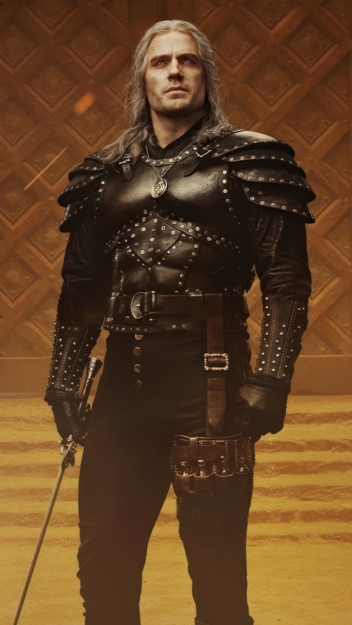 Geralt of Rivia from The Witcher on Netflix