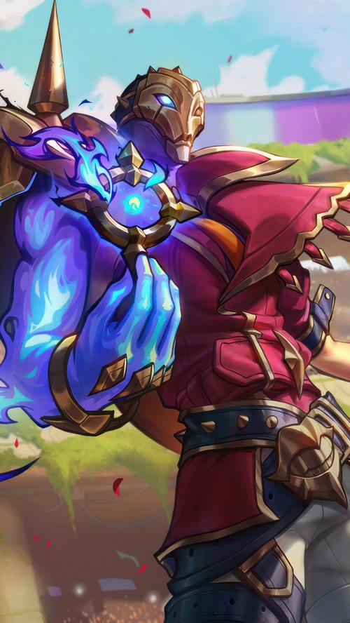 Soul Fighter Jhin holding a magical orb