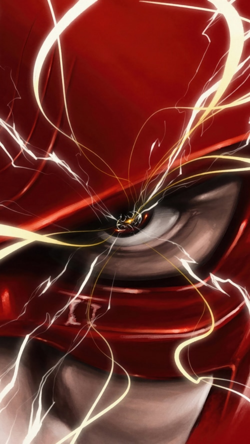 The Flash Movie Close-up Eye