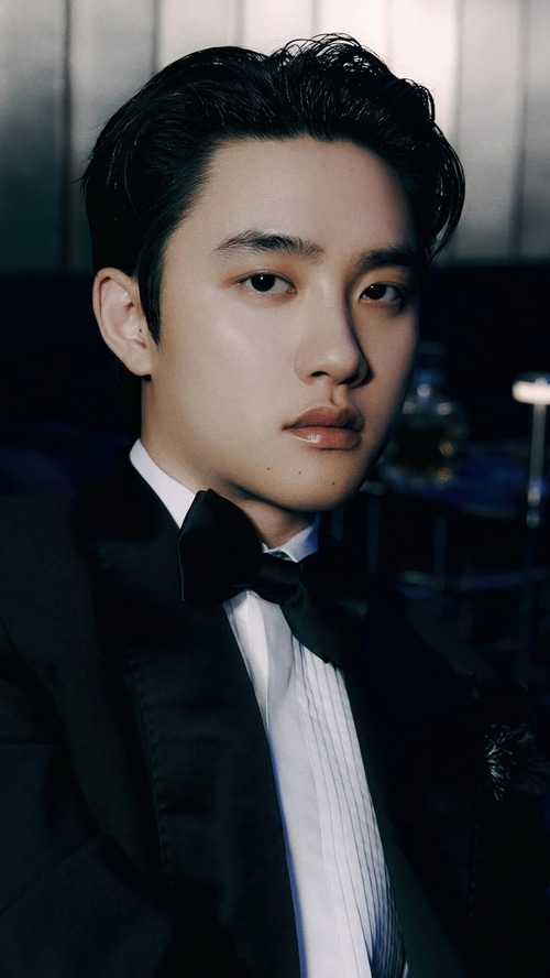D.O. (Do Kyung Soo) in a tuxedo