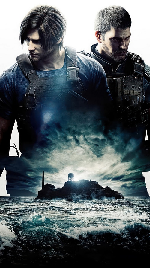 Resident Evil: Death Island Leon and Chris