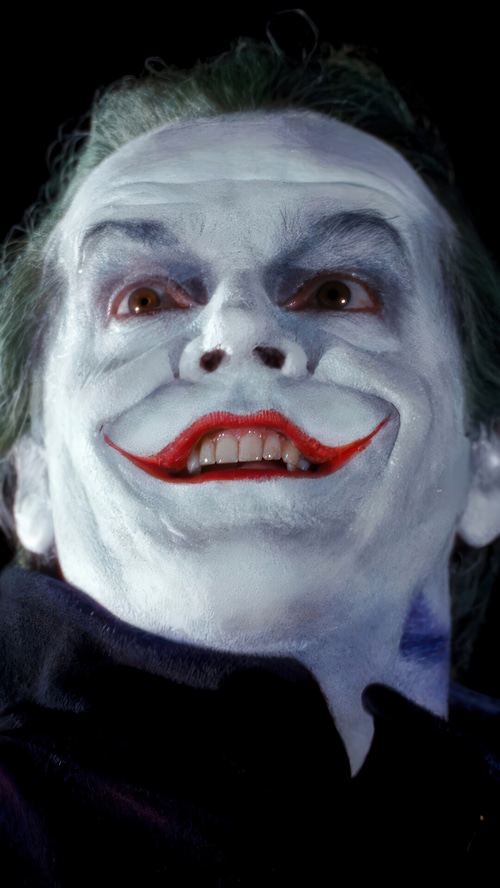 Jack Nicholson as The Joker