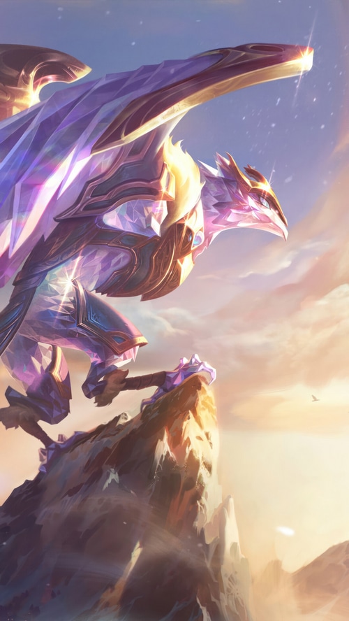 Victorious Anivia Splash Art from League of Legends