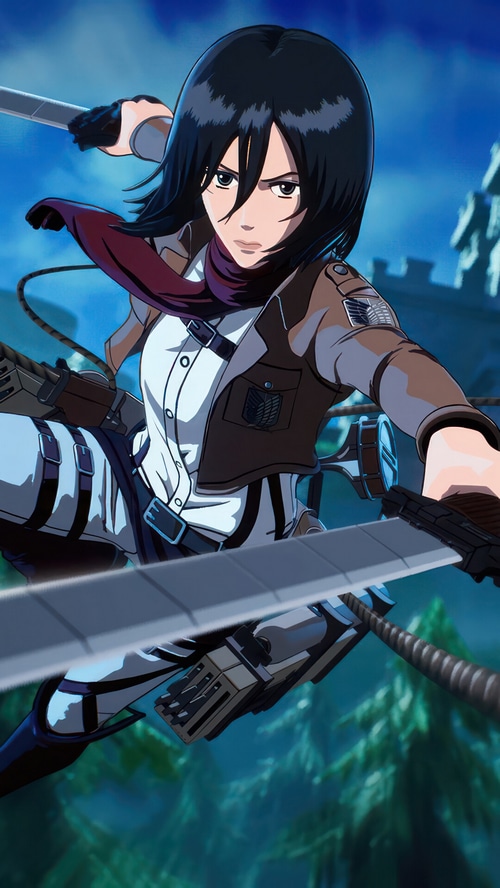Mikasa Ackerman in Attack on Titan